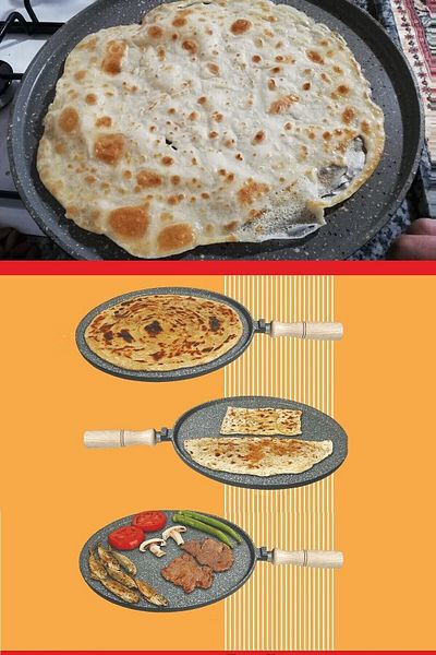 modalonga Cast Iron Pancake Pancakes Meat Pan 36 Cm