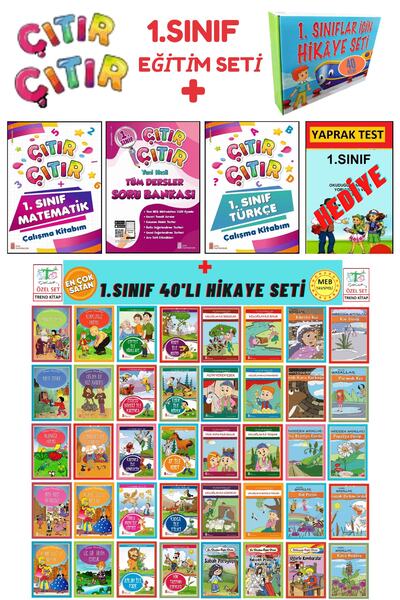 Ata Yayıncılık 1.sınıf Çıtır Çıtır Çalışma Seti(3 Kitap)+okumayı Hızlandıran ...