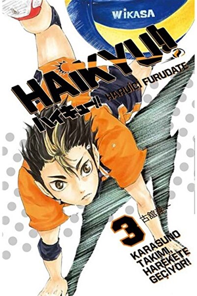 Gerekli Şeyler Yayıncılık Haikyu!! 3. Cilt - Karasuno Takımı Harekete Geçiyor!