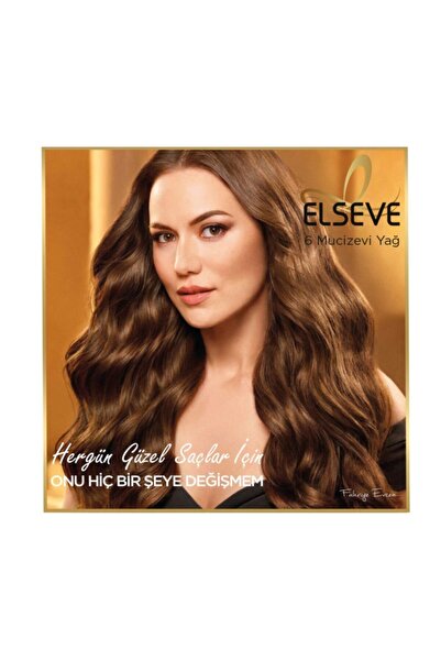 ELSEVE 6 Mucizevi Yağ Şampuan 375 Ml + Bakım Kremi 375 Ml