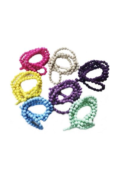 RoseRoi 100 Pieces of Mevlut Gift Rose Scented Rosary Rose Scented Prayer Beads Without Box Rose Patterned Mevlut Gift