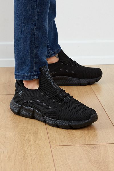 Tonny Black Sneaker - Schwarz - Flacher Absatz