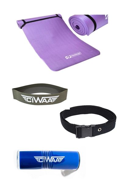 CIWAA Pilates Mat Set 4 Piece Set