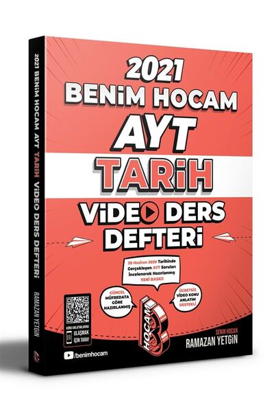 Benim Hocam Yayınları 2021 Ayt Tarih Video Ders Defteri