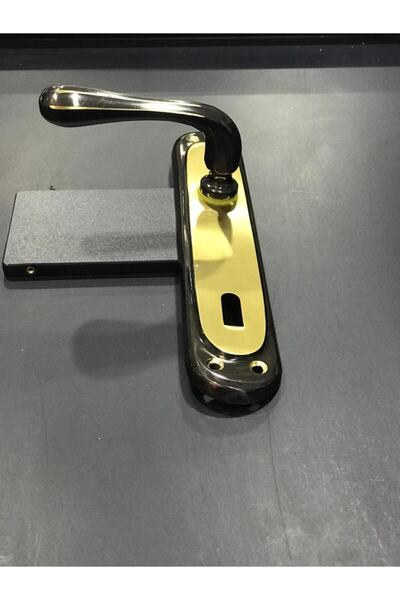 İnan İnan 2006 Damla Model Füme Pirinç Oda Kapı Kolu - Şık Ve Dayanıklı Tasarım