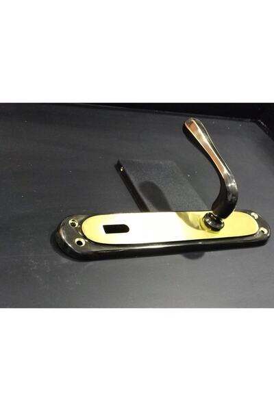 İnan İnan 2006 Damla Model Füme Pirinç Oda Kapı Kolu - Şık Ve Dayanıklı Tasarım