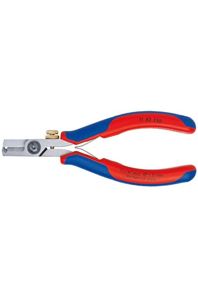 Knipex 11 82 130 Kablo Sıyırma Pense-makas Tıp