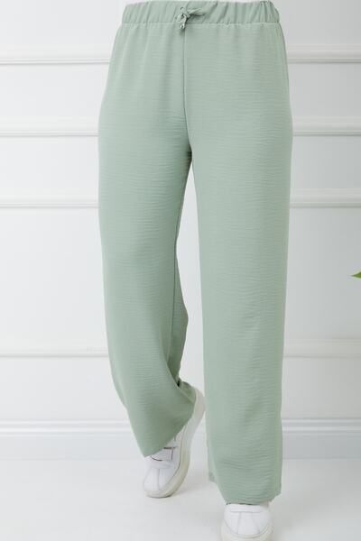 Bayanca Moda Airobin Fabric Hijab Women's Trousers - Wide Leg