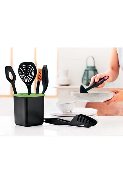 Tupperware Modern Fairy Set (Scoop-spatula-mash-mixer) Hsgl