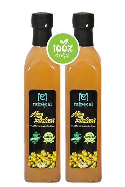 Minecal Doğal Fermente Alıç Sirkesi 2x500ml