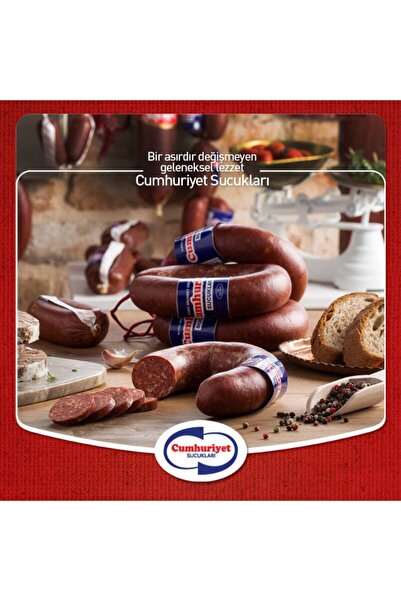 Cumhuriyet Sucukları Afyon Fermente Sucuk 1kg