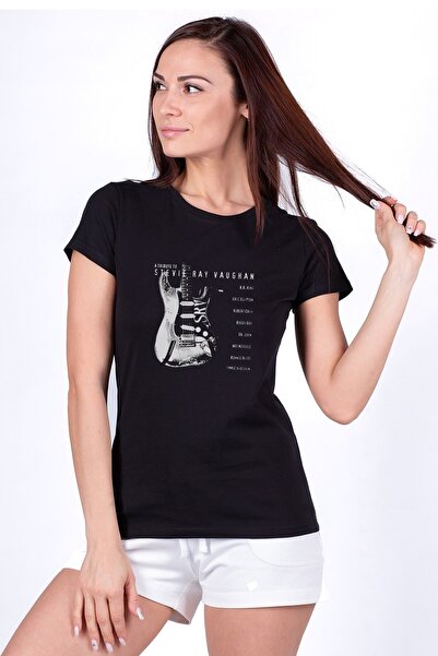 QIVI Eric Clapton neće odustati Štampano Crna ženska Pleteno majica T-shirt T...