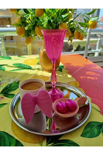 Ara Porselen Silikon Melek Kanatlı Fincan