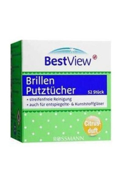 Bestview Best View Glasses Phone Screen Cleaning Wipes 52pcs