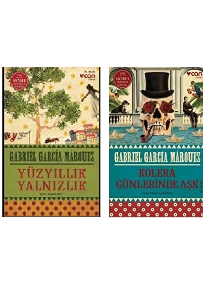 Can Yayınları Yüzyıllık Yalnızlık / Kolera Günlerinde Aşk 2 Kitap Set