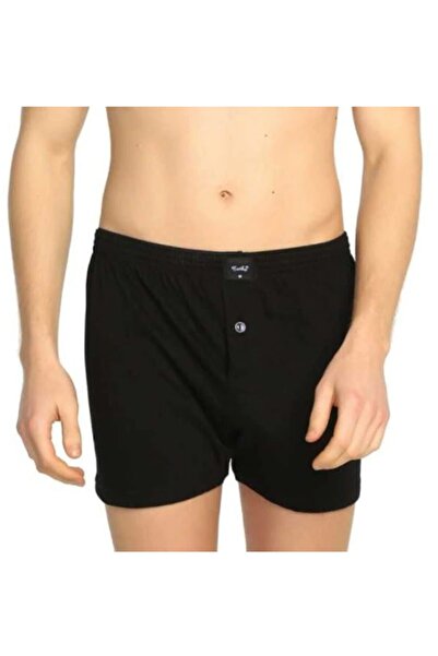 Tutku Чоловічий 5-пакетний комплект боксерів з ґудзиками, чорний