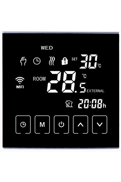 Hexa Controls Yerden Isıtma Sistemleri Ankastre Oda Termostatı Cep Telefonu İle Kontrol