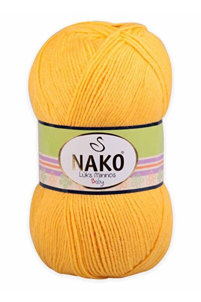 NAKO مينوش أصفر فاخر 184