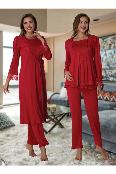 Effort Pijama 2018 Set pijama de maternitate halat de toaleta