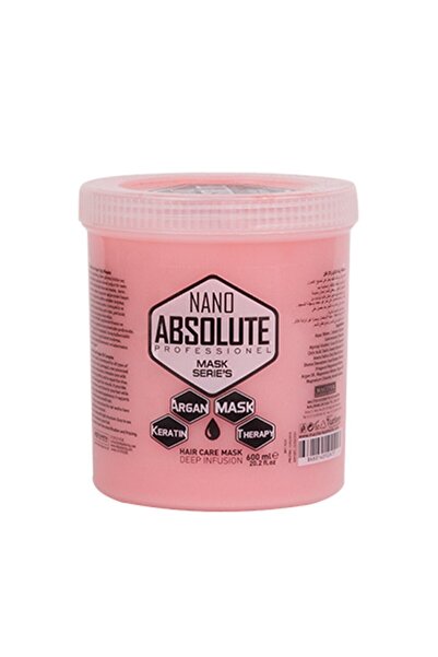 Nano Absolute Keratin Ve Argan Yağ Bileşimi Saç Maskesi 500 ml