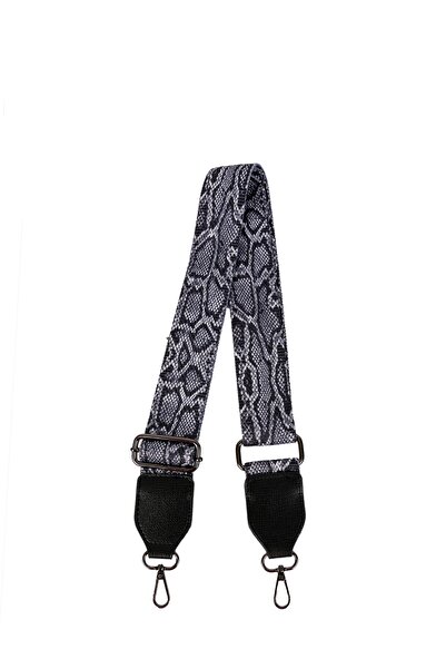 HNB ÇANTA Curea reglabilă pentru geantă Çts01 Snake Black
