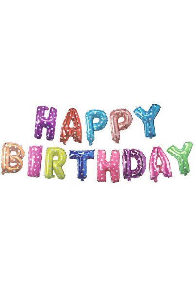 Acar Süs Folyo Balon Happy Bırthday16ınc Pk:1 Set- Kl:150 En:320cm Boy:40cm