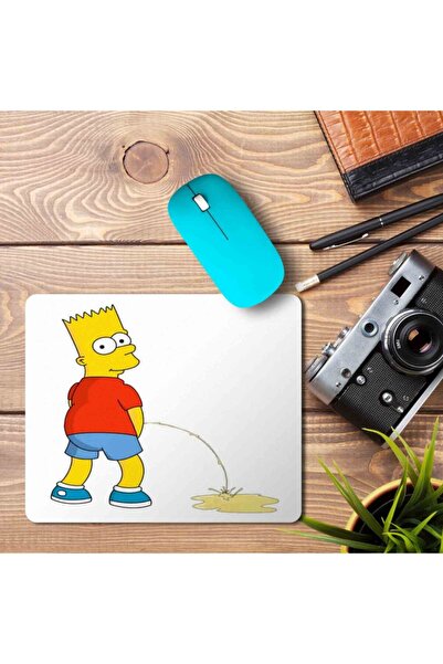 ART HEDİYE Μαξιλαράκι ποντικιού Bart Simpson Homer Simpson The Simpsons