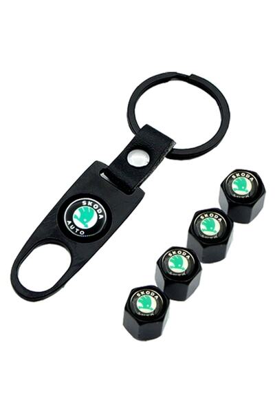 GARDENAUTO Skoda Kamiq Sibop Kapağı Anahtarlık Seti