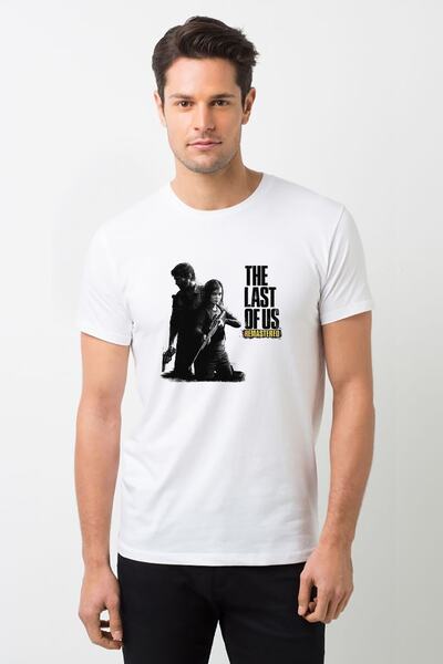 QIVI The Last Of Us Remastered Pozadina Štampano Bela Muška Pleteno Majica T-...