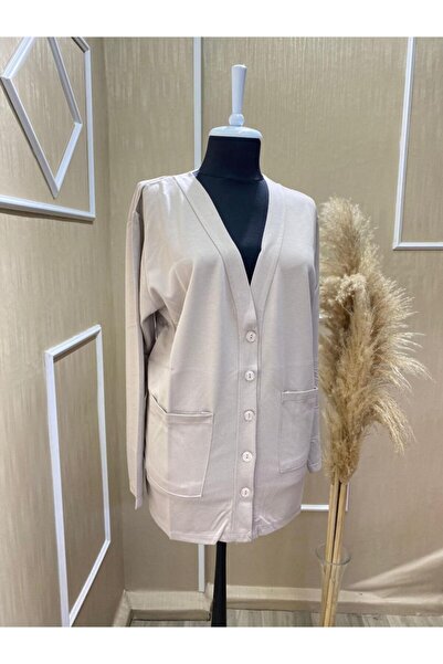 MaviMoure سترة الأم البيج للمرأة