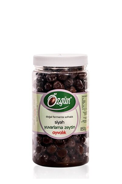 ÖZGÜN ZEYTİN & ZEYTİNYAĞI Yuvarlama Siyah Zeytin 1 Lik Pet Kavanoz