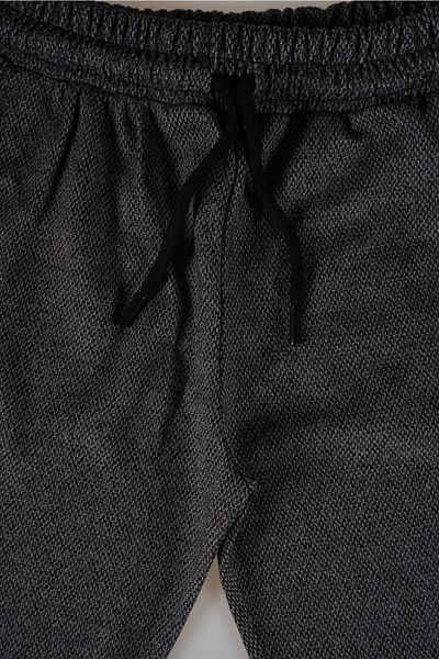 MİNİKO KİDS Pantaloni scurți din bumbac pieptănat gri pentru băieți