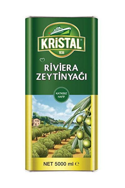 Kristal Riviera Zeytinyağı Teneke 5lt