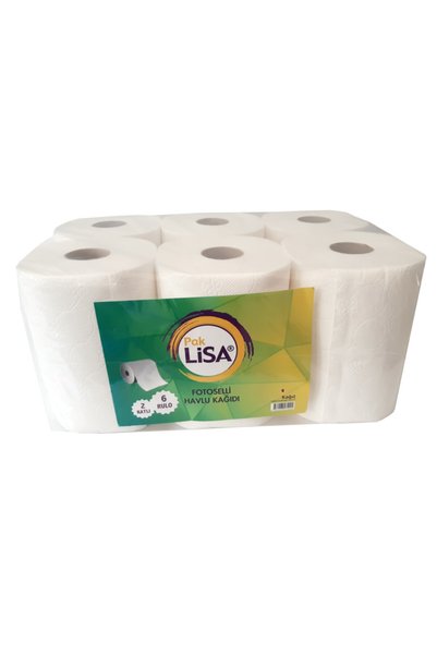 PAKLİSA Fotoselli Havlu 6'lı 20,5cm 2,5kg