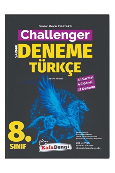 Kafa Dengi Yayınları 8. Sınıf Türkçe Challenger Sarmal Deneme