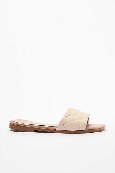Yaya by Hotiç Pantolette
 - Beige - Flacher Absatz