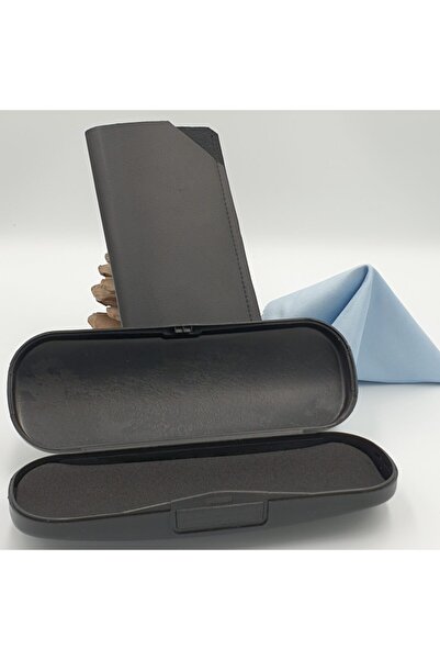 Old Schoolmate Husă pentru ochelari din piele Fırsat + Husă pentru ochelari d...