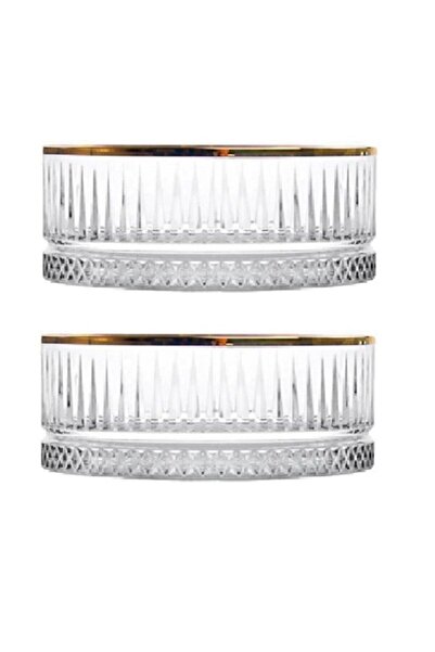 Paşabahçe 2 Adet Golden Touch Yaldızlı Çerezlik 510 Cc Elysia 530042