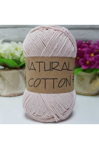 Diva İplik Μαλακή πούδρα Diva Natural Cotton 1003