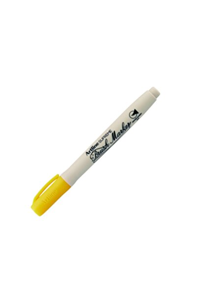 artline : Supreme Brush Marker Esnek Fırça Uçlu Kalem : Sarı