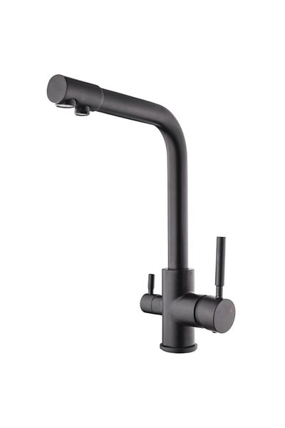 KARE Black Enjoy Mix Sink Faucet with Purifier Outlet - Ken 5013
