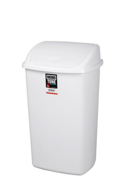 Bora Plastik Mono Tone Click Çöp Kovası No:6 – 50 Lt Bo844