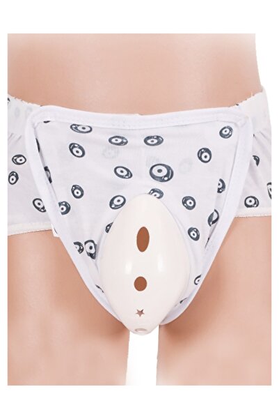 Sevi Bebe Отварящи се отпред бикини за обрязване Бели