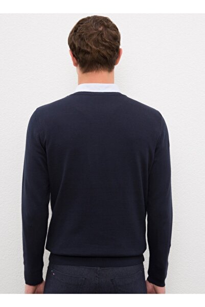 U.S. Polo Assn. Lacivert Erkek Kazak