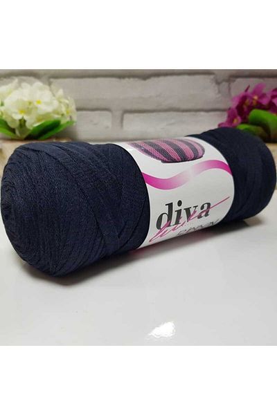 Diva İplik Κορδέλα Diva 2112 Navy Blue