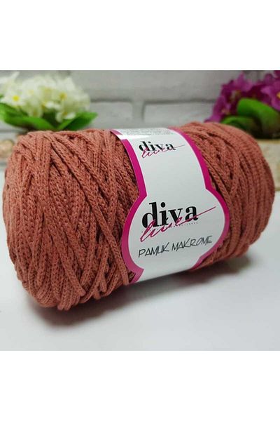 Diva İplik Diva Cotton Macrame 1964 Κανέλα