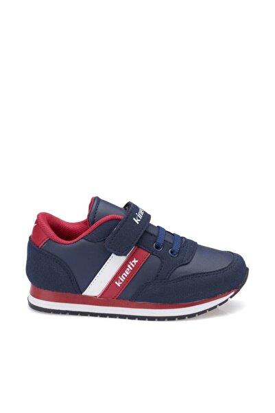 Kinetix PAYOF PU Navy Blue Red Boy Sneakers100264417