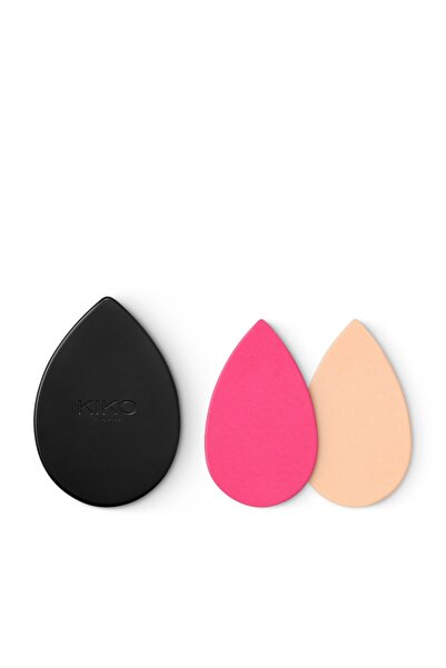 Kiko Makeup Applicators - Beauty Duo: Mirror & Sponge Cover Modern Design 431550