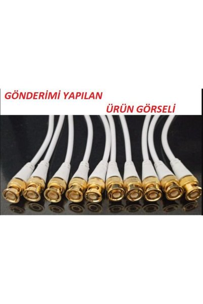 AYFEKAM 50 Pieces Bnc Ready Cable Bnc Jack Cctv Ahd Camera Dvr Nvr Bnc End