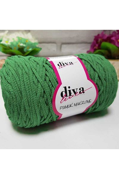 Diva İplik Diva Cotton Macrame 1969 Apple Green